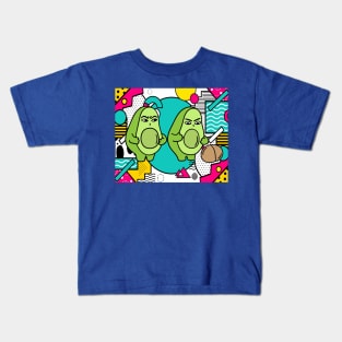 Funny Avocado Fruit Kids T-Shirt